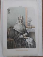 18 / Chromolitho van Friesche Jufvrouw Friesland +/- 1860, Antiek en Kunst, Kunst | Litho's en Zeefdrukken, Ophalen of Verzenden