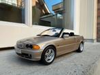 1:18 BMW (E46) 3-serie cabrio Sahara Beige 2001 Kyosho, Kyosho, Auto, Ophalen of Verzenden, Zo goed als nieuw