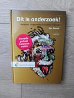Dit is onderzoek! - Ben Baarda, Ophalen of Verzenden, Zo goed als nieuw, HBO, Ben Baarda