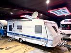Hobby 560 Kmfe #Kinderkamer#2006# Mover#Luifel#Tent# Schotel, Caravans en Kamperen, Rondzit, Hobby, Bedrijf, 5 tot 6 meter