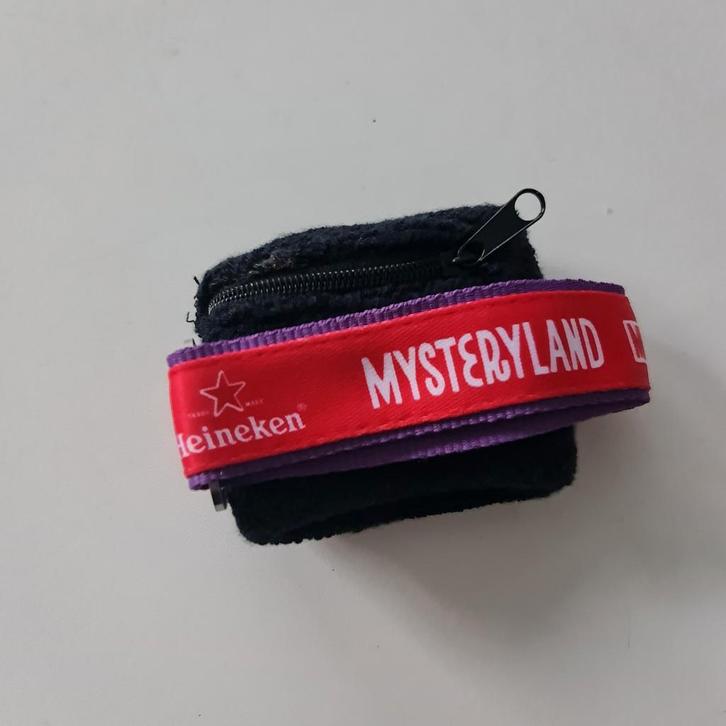 Heineken Mysteryland Polsbandje met Flesopener, Verzamelen, Biermerken, Nieuw, Flesopener, Heineken, Ophalen of Verzenden