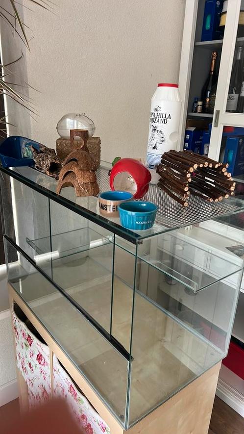 Hamsterhok met toebehoren, Dieren en Toebehoren, Knaagdieren en Konijnen | Hokken en Kooien, Hok, Minder dan 60 cm, Minder dan 75 cm