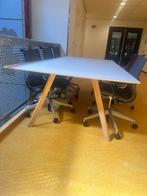 Vergadertafel met 6 bureaustoelen, Huis en Inrichting, Bureaus, Ophalen, Zo goed als nieuw, Bureau