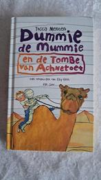 Kindboek Dummie de mummie en de tombe van Achnetoet, menten, Ophalen of Verzenden, Zo goed als nieuw, Tosca Menten, Fictie algemeen
