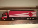 HO 1:87 Herpa MB kofferoplegger "truck of the year 1990", Ophalen of Verzenden, Nieuw, Bus of Vrachtwagen, Overige merken