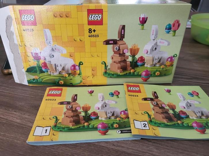 Lego 40523 - Pasen - Paas konijntjes, Kinderen en Baby's, Speelgoed | Duplo en Lego, Zo goed als nieuw, Lego, Complete set, Ophalen of Verzenden