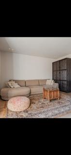 Stijlvolle Japandi/Beige Hoekbank, Huis en Inrichting, Banken | Complete zithoeken, Ophalen, Gebruikt