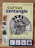 Anya Lothrop - Cursus zentangle, Anya Lothrop, Ophalen of Verzenden, Zo goed als nieuw, Instructieboek