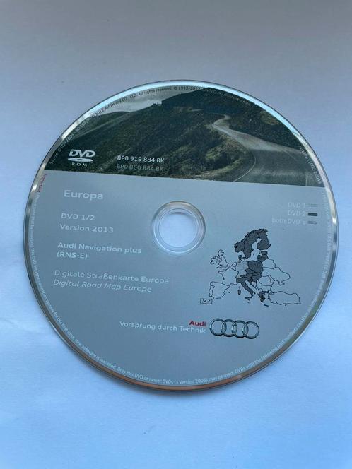 Audi RNS-E / RNSE navigatie dvd 2013 origineel, Computers en Software, Navigatiesoftware, Nieuw, Update, Heel Europa, Ophalen
