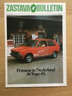 Autofolder/Brochure Zastava 1983, Nieuw, Overige merken, Ophalen of Verzenden