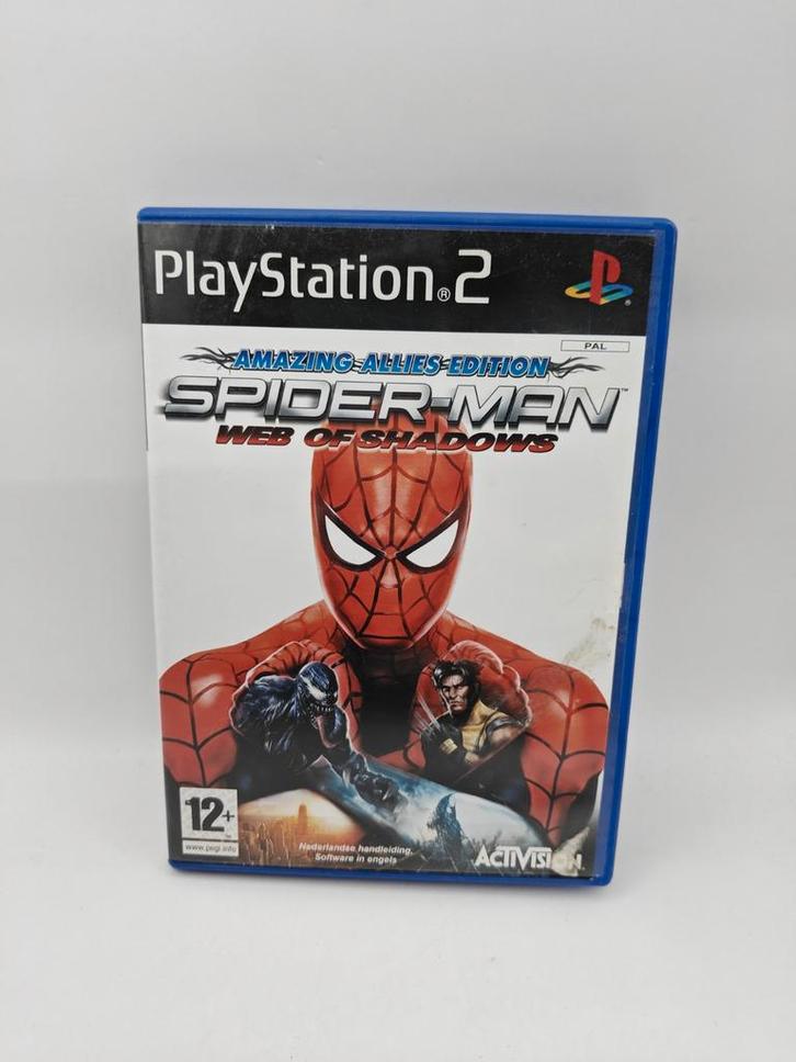 Spider-Man: Web of Shadows PS2, Spelcomputers en Games, Games | Sony PlayStation 2, Zo goed als nieuw, Avontuur en Actie, 1 speler