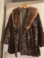 Bontjas nerts, Kleding | Dames, Jassen | Winter, Ophalen of Verzenden, Zo goed als nieuw, Maat 38/40 (M), Bruin
