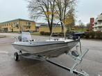 Buster RS boot  met trailer Minn Koto en Lithium accu, Watersport en Boten, Vis- en Consoleboten, Gebruikt, Aluminium, Ophalen of Verzenden