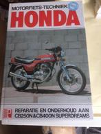 werkplaatshandboek HONDA CB250N en CB400N;  Nieuw Boek*, Honda