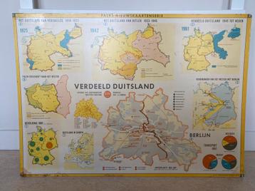 Schoolplaat Verdeeld Duitsland / Falks nieuwskaartenserie beschikbaar voor biedingen