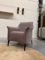 Leolux Mayuro Fauteuil steelcut Trio stof Design stoel, Huis en Inrichting, Leolux, 75 tot 100 cm, Ophalen of Verzenden, Zo goed als nieuw