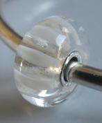 Trollbeads WITTE STREEP, -, Verzenden, -, Zo goed als nieuw
