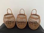 Rotan Draadmandjes - Set van 3, Mand, Rond, Nieuw, Ophalen of Verzenden