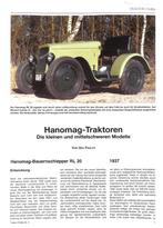 Hanomag, Profile 3 , Die kleinen und mittelschweren modellen, Verzenden, Nieuw, Udo Paulitz, Tractor en Landbouw
