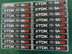 18 TDK SA60 cassettebandjes, Gebruikt, 2 t/m 25 bandjes, Ophalen of Verzenden, Voorbespeeld