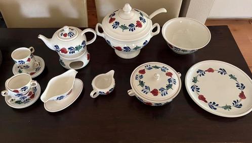 Boerenbont servies, Antiek en Kunst, Antiek | Servies compleet, Ophalen