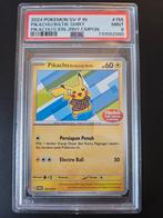 Pikachu Berkemeja Batik 155/SV-p PSA 9, Ophalen of Verzenden, Zo goed als nieuw, Losse kaart