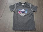 DIRKJE grijs T-shirt met opdruk maat 74 ~ MS3083, Dirkje, Ophalen of Verzenden, Zo goed als nieuw, Jongetje