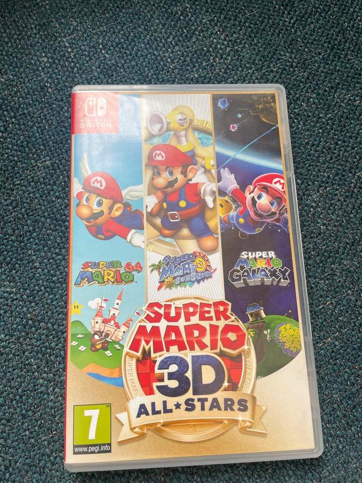 Super Mario 3D All-Stars - Nintendo Switch, Spelcomputers en Games, Games | Nintendo Switch, Zo goed als nieuw, Platform, 1 speler
