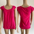 Dames t-shirt jurk top roze katoen shirt kraag fuchsia S, Kleding | Dames, T-shirts, Ophalen of Verzenden, Roze, Zo goed als nieuw