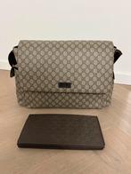 Gucci luiertas / diaperbag nieuw!, Ophalen, Zo goed als nieuw, Zwart