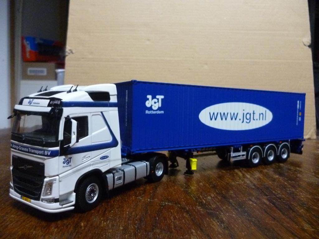 WSI Volvo FH4 De Jong - Grauss Transport, Ophalen of Verzenden, Nieuw, Bus of Vrachtwagen, Wsi