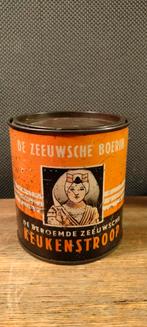 Vintage blik Zeeuwse keukenstroop, Verzamelen, Blikken, Ophalen of Verzenden, Gebruikt, Overige