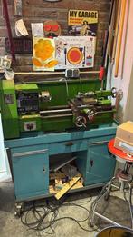 Draaibank lengte 110cm, Doe-het-zelf en Verbouw, Draaibanken, Ophalen, Gebruikt, Metaaldraaibank, Minder dan 500 mm