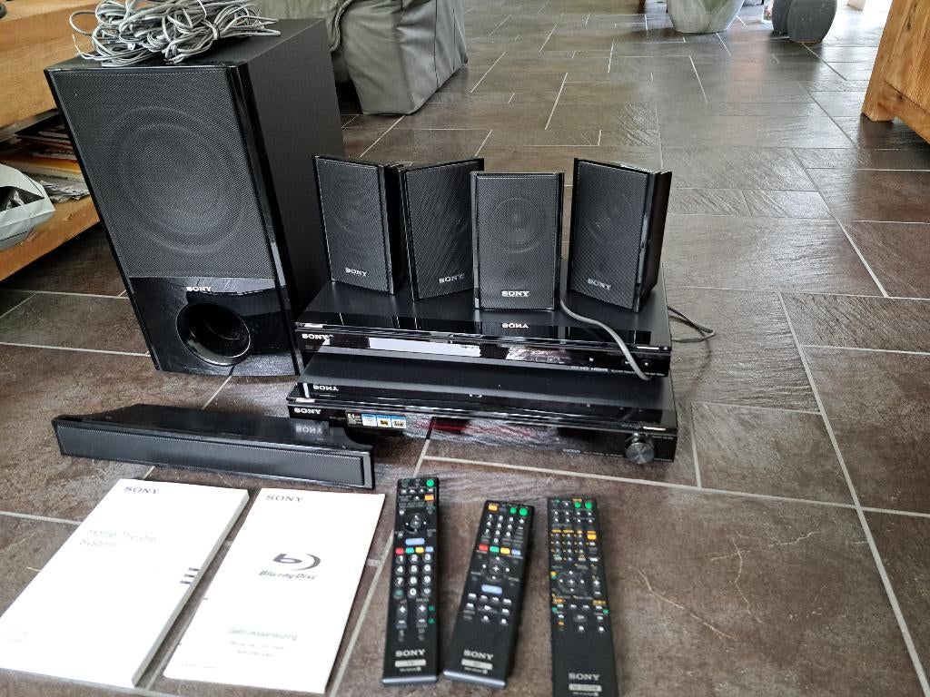 Sony Home Theatre System HT-SF360, Audio, Tv en Foto, Home Cinema-sets, Ophalen, Gebruikt, Blu-ray-speler, 70 watt of meer