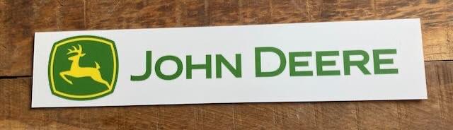 John  Deere  reclamebord kunststof, Ophalen of Verzenden, Auto's
