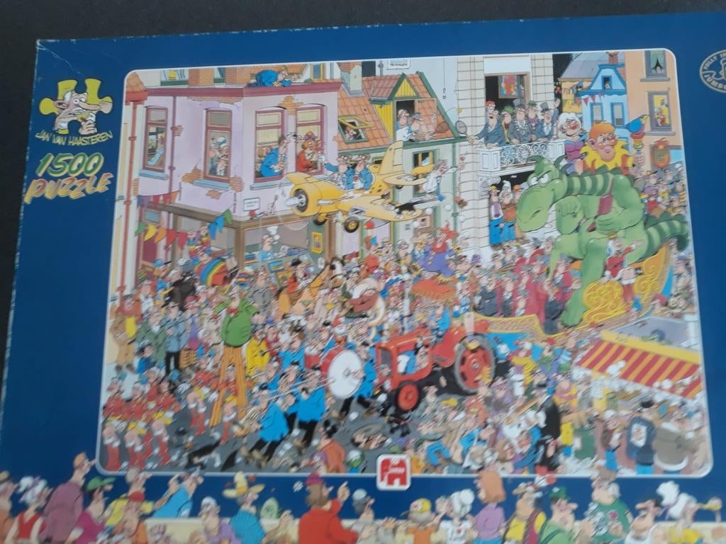 Jan van Haasteren puzzel 1500 st. - Carnaval, Ophalen of Verzenden