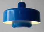 Vitrika GoGo Deense Mid Century design hanglamp blauw/w '70, Ophalen of Verzenden, Zo goed als nieuw, Mid century modern Deens design
