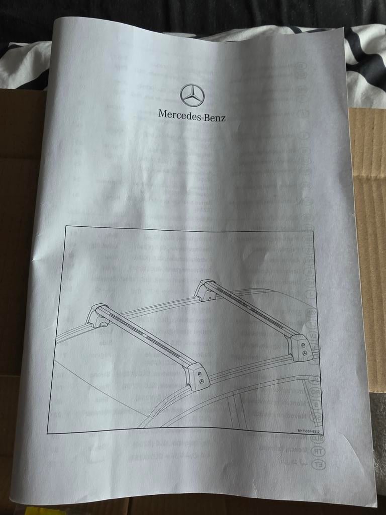 Originele dakdragers Mercedes GLC300., Ophalen of Verzenden, Zo goed als nieuw