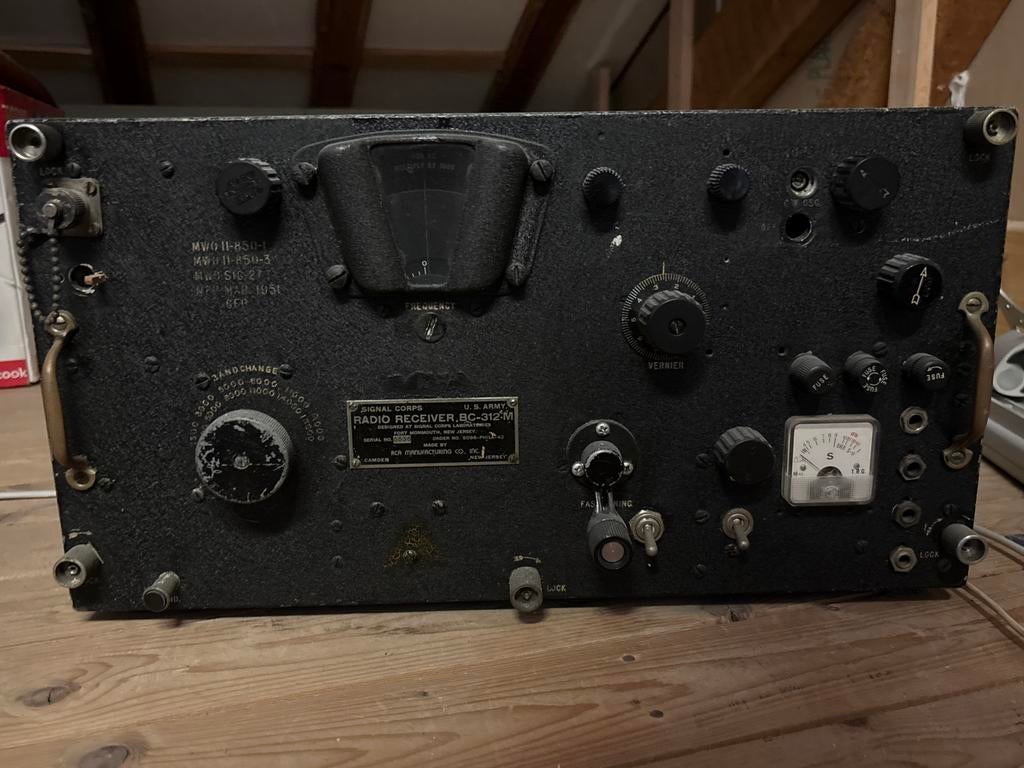 U.S. Army Radio Receiver BC-312-M, Ophalen, Gebruikt, Radio