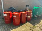 Olie Tonnen 205L en 60L - Opslag & Stooktonnen met dop, Gebruikt, 60 cm of meer, Overige typen, 50 cm of meer