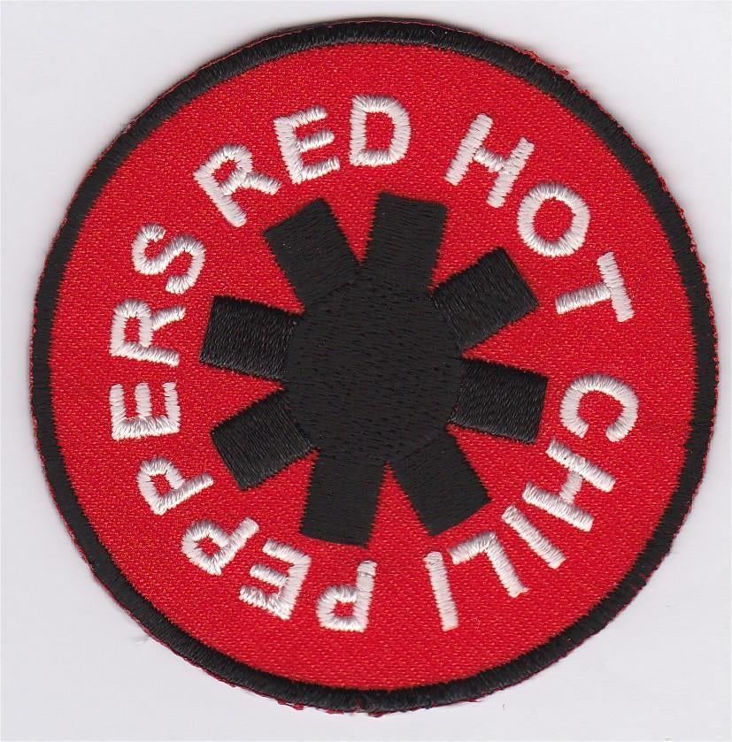 Red Hot Chili Peppers stoffen opstrijk patch embleem #2, Ophalen of Verzenden, Nieuw, Kleding