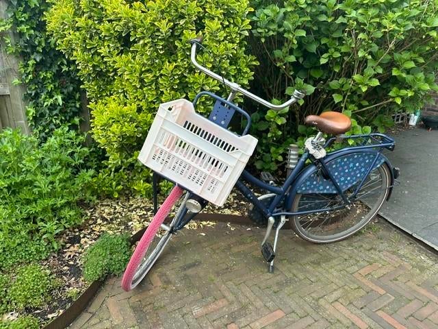 Cortina dames transportfiets, Ophalen