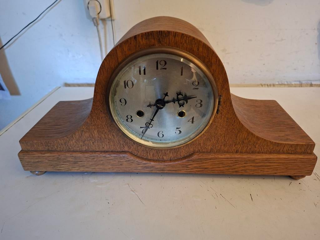 Antieke pendule klok, Antiek en Kunst, Antiek | Klokken, Ophalen of Verzenden