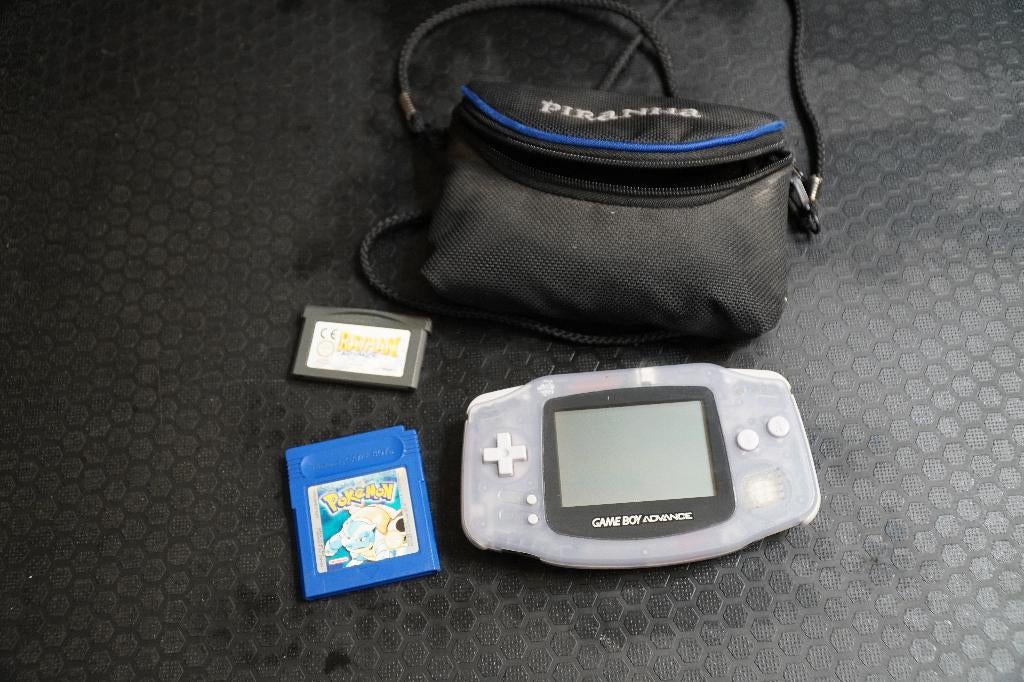 Gameboy advance transparant, Spelcomputers en Games, Spelcomputers | Nintendo Game Boy, Ophalen of Verzenden, Zo goed als nieuw