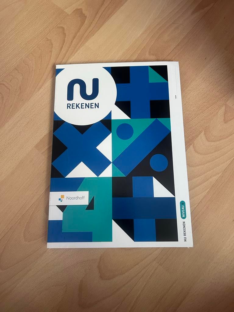 Rekenboek MBO - Noordhoff - Nieuwstaat niveau 4, Ophalen of Verzenden, Zo goed als nieuw, Overige niveaus, Overige vakken