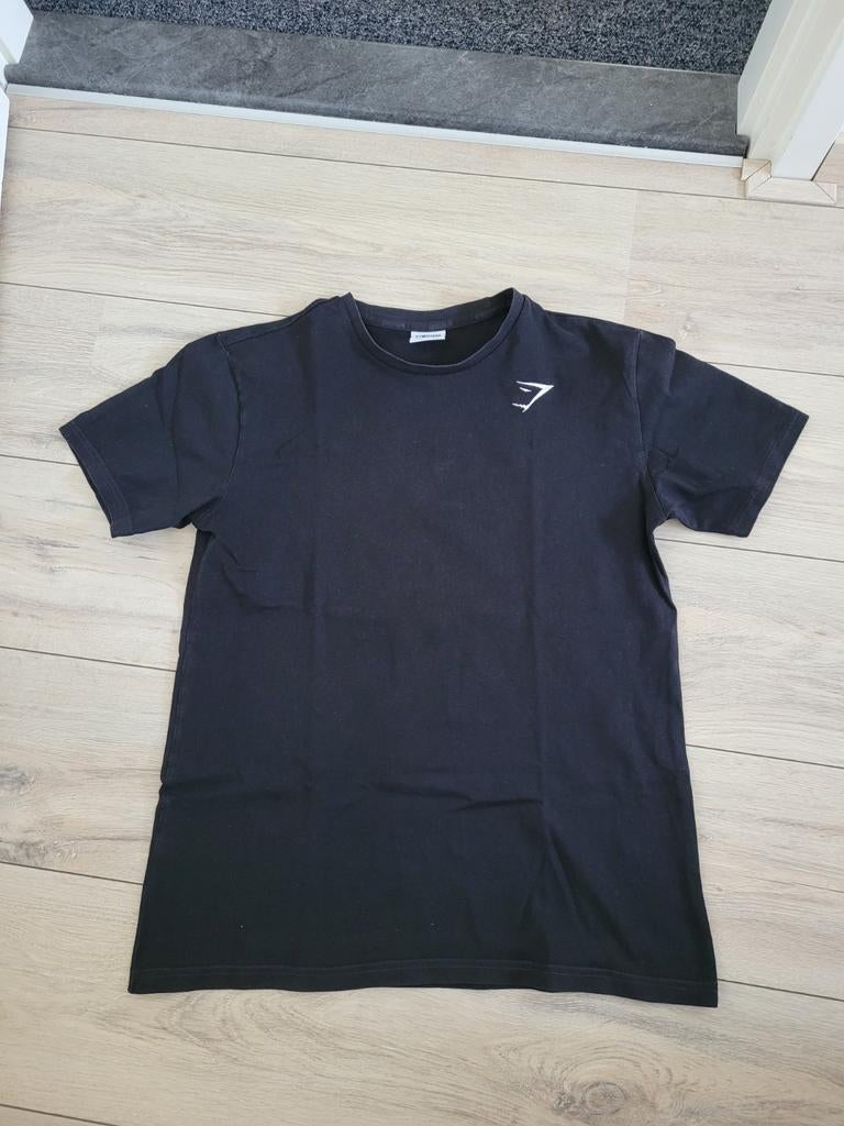 Gymshark T-shirt - Zwart - Maat XS, Kleding | Heren, Ophalen of Verzenden, Zo goed als nieuw, Algemeen, Maat 46 (S) of kleiner