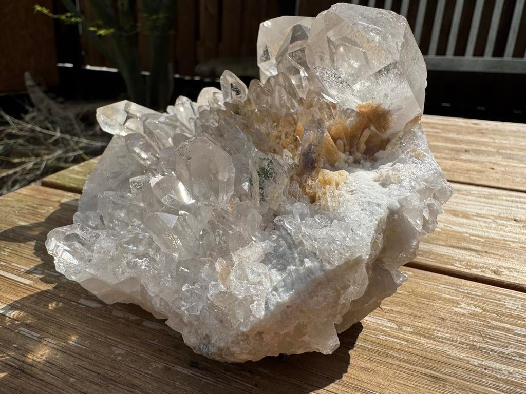 Bergkristal cluster AAA+, Verzamelen, Mineralen en Fossielen, Ophalen of Verzenden