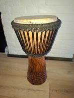 Mooie Djembe met hoes uit Zuid-Afrika, Muziek en Instrumenten, Percussie, Ophalen of Verzenden, Zo goed als nieuw, Trommel