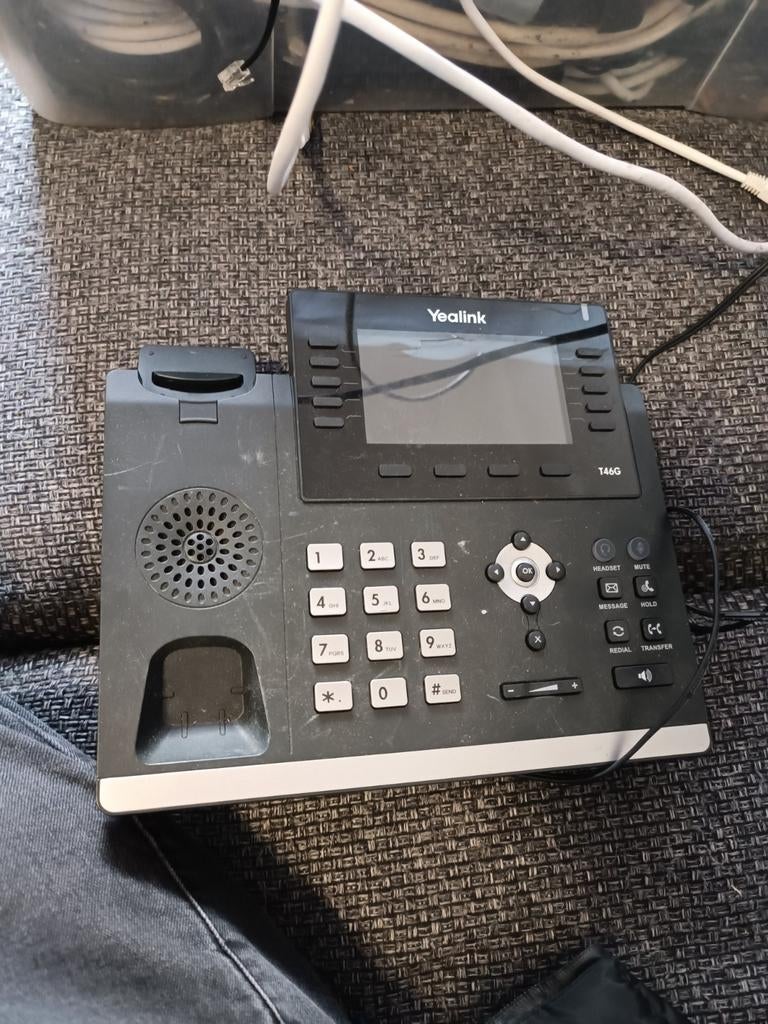 Yealink T46G, Telecommunicatie, Datacommunicatie en VoIP, Ophalen, Gebruikt, Telefoon