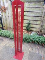 Bordeaux kleur metalen cd rek van het merk Gorbidisc, Huis en Inrichting, Woonaccessoires | Cd- en Dvd-rekken, Ophalen, Gebruikt